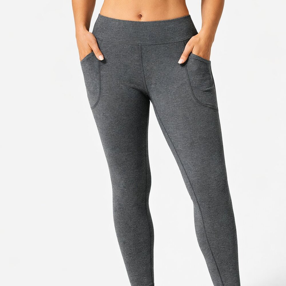 Helly Hansen Leggings Women’s XS Gray Fitted Athletic Stretch Performance Pants